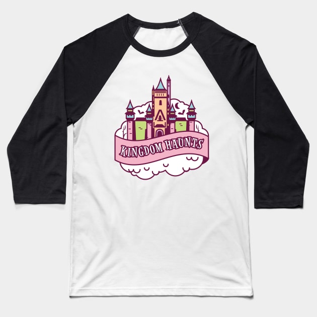 Kingdom Haunts Baseball T-Shirt by StudioGrason